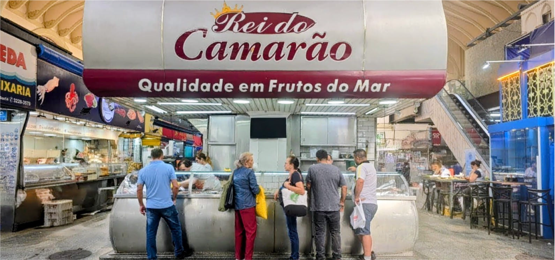 Fachada Rei do Camarão